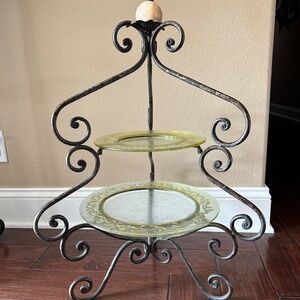 2 Tier Serving Tray